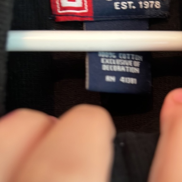 Chaps black sweater, long sleeve size 5 - Picture 3 of 3